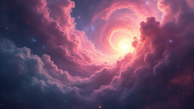 Portada del podcast 'Exploración de la Nebulosa', con una imagen abstracta de una nebulosa de colores vibrantes.